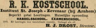 Advertentie: Leeuwarder courant 18-09-1901.